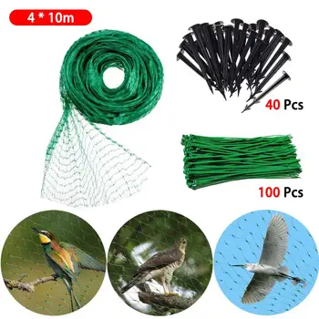 

Plastic Anti Bird Netting Pond Net Protection Crops Fruit Tree Vegetables Flower Garden Mesh Protect Gardening Pest Control