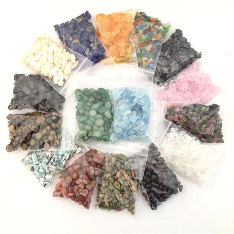 mookaitedecor Pack of 2 Tumbled Stone Chips Crushed Quartz Crystals and Healing Stones with Chakra Bag 1/2 lb Amethyst & 1/2 lb Citrine mookaitedecor Pack of 2 Tumbled Stone Chips Crushed Quartz Crystals and Healing Stones with Chakra Bag 1/2 lb Amethyst & 1/2 lb Citrine
