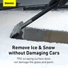 Baseus Car Ice Scraper Snow Remover Tool Windshield Deforst Scraper Soft Winter Crusher Wipe Auto Snow Shovel Ice Glass Cleaner ► Photo 3/6
