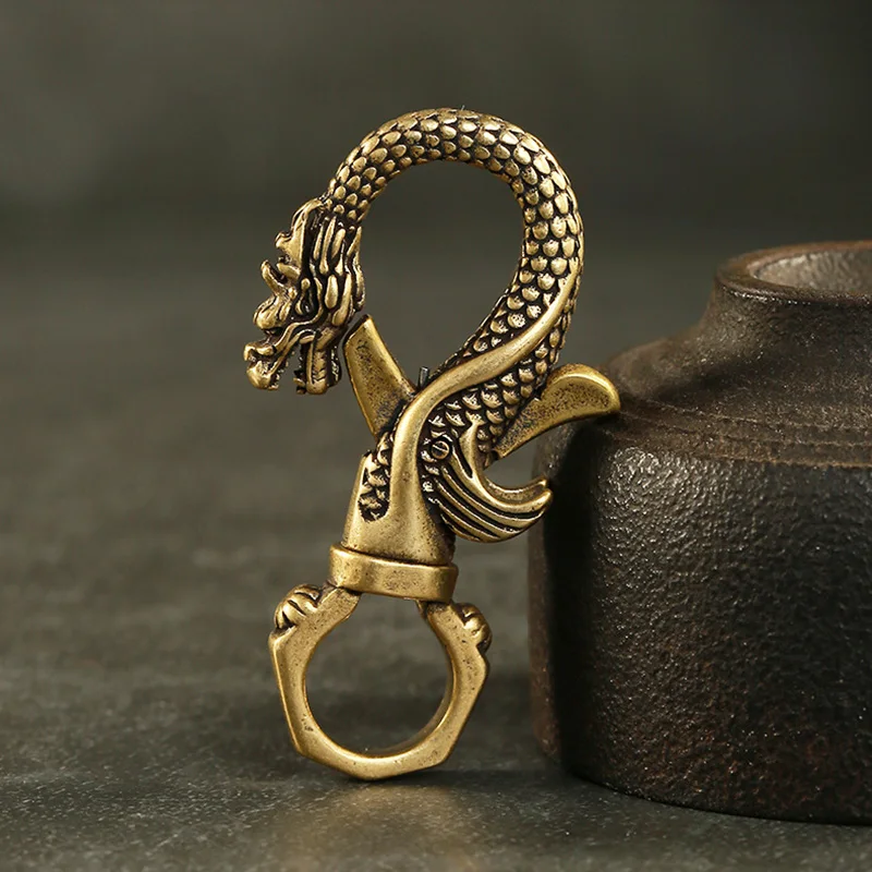 dragon keychain brass (7)