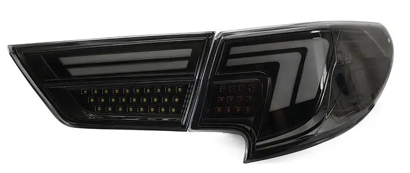 VLAND Factory для заднего фонаря автомобиля- для Reiz Mark X задний фонарь с полным светодиодный и движущимся сигналом поворота+ Play And plug - Цвет: BLACK