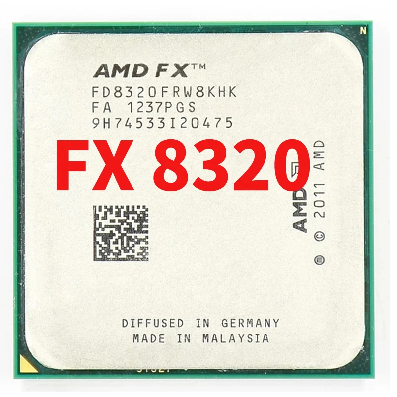 AMD FX 8320 3.5GHz Eight-Core 3.5G/8M/125W Processor Socket AM3+ | Компьютеры и офис