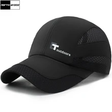[NORTHWOOD] Марка Мода Летняя Шапка Мужчины Женщины Сетка Бейсболка Быстросохнущий Дышащий Casquette Homme Trucker Cap Размер 56-60 см
