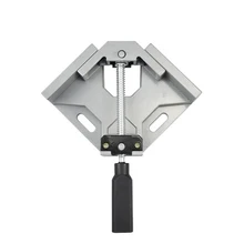 90 Degree Right Angle Clamp Single Handle Aluminum Alloy Right-Angle Pliers Welding Pliers Woodworking Angle Clamps Holder Clip