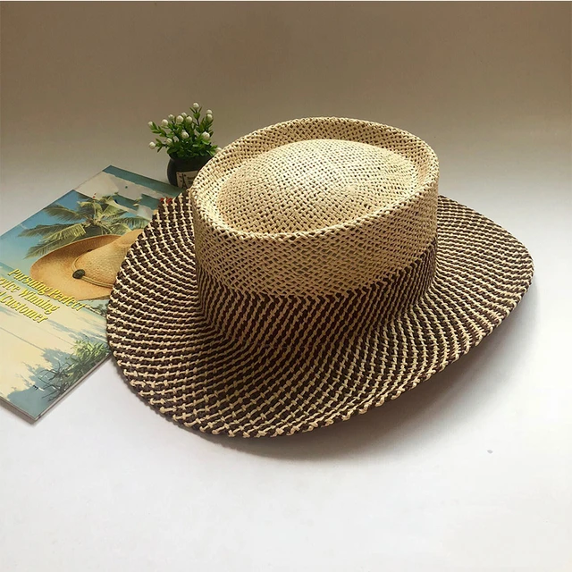 Mens Straw Hats Sun Protection, Straw Summer Hats Men