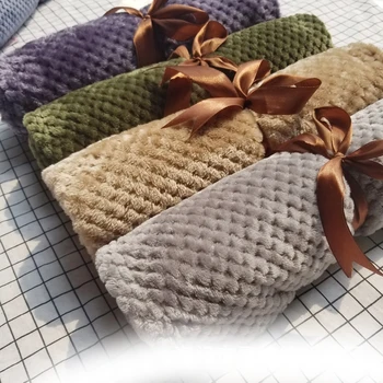 

New Super Soft Warm Blanket Coral Velvet Sofa Office Children Blanket Warm Flannel Bedspread Portable Car Travel Cover Blanket