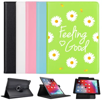 

Daisy Feeling Good For iPad Pro 11 2020 Case 360° Rotating Leather Stand Protective Cover iPad 7th Generation Case Air 1 2 Funda