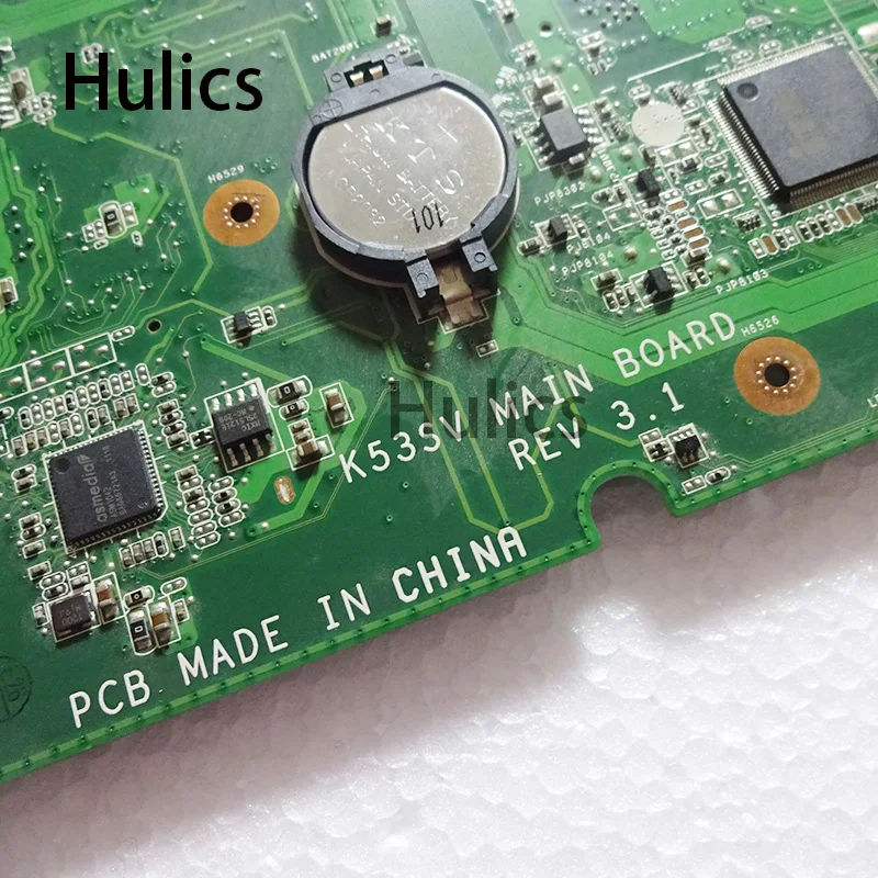 Hulics K53SV материнская плата REV 3,1 для Asus K53SV A53S K53S K53SC K53SM Материнская плата ноутбука 60-N3GMB1B00