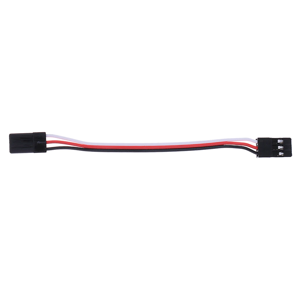 100mm 10CM RC Servo Receiver Extension Wire Cable Cord Lead for JR Futaba Male to Male
