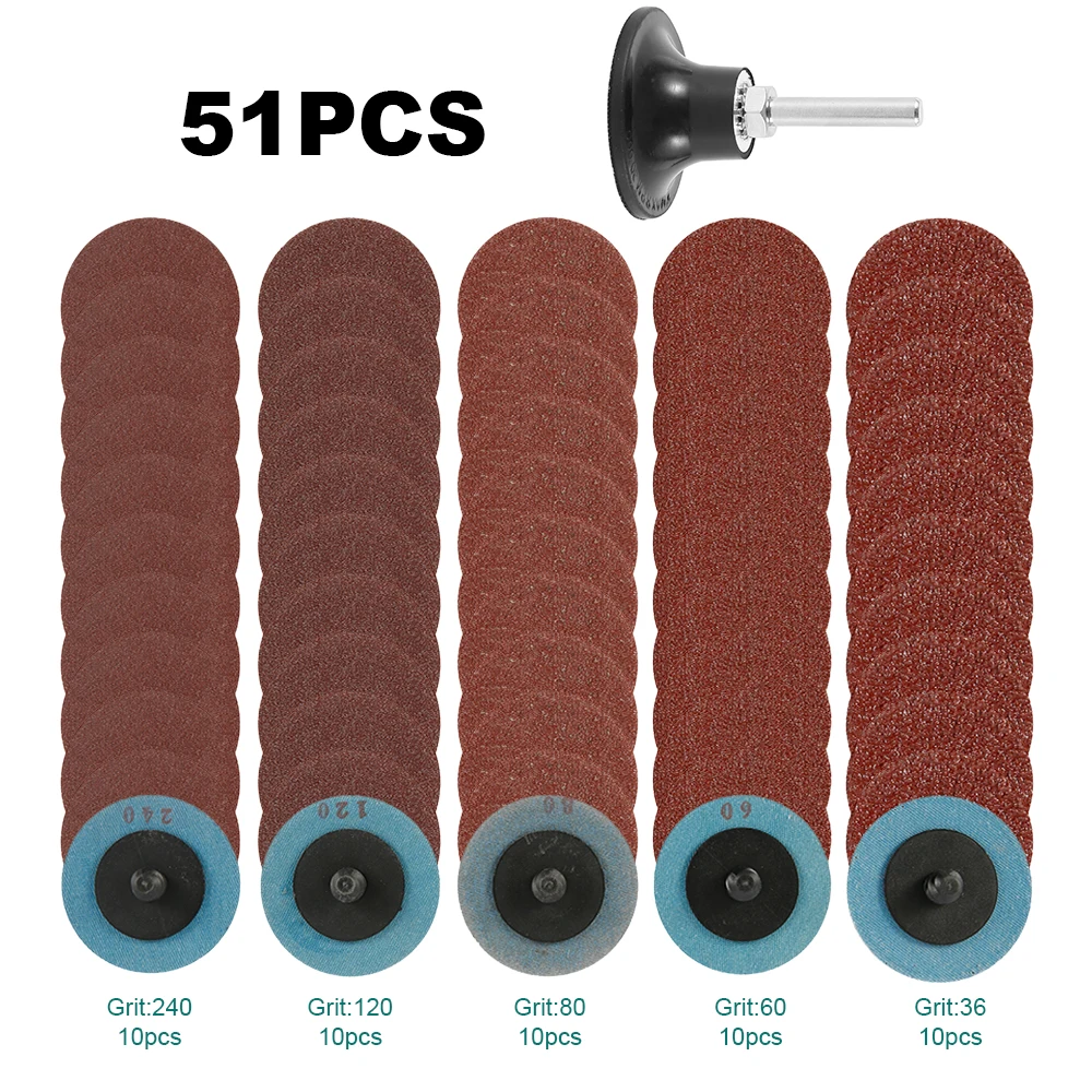 

51pc Diamond Cutting Discs Sanding Grinding Wheel Circular Saw Blade Woodworking Metal Dremel Mini Drill Rotary Tool Accessories