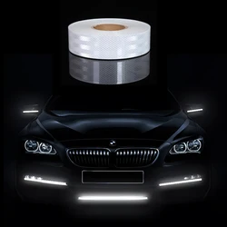 Bande réfléchissante 3M, avertissement de sécurité pour voiture, décoration automobile, autocollant, bande de protection, Film autocollant pour moto 