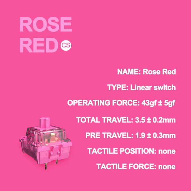 Original Akko Cs Switch For Mechanical Keyboard Ocean Blue Matcha Green Rose Red Axis Linear Tactile Customize Diy Gaming Pc Keyboards Aliexpress Original Akko Cs Switch For Mechanical Keyboard Ocean Blue Matcha Green Rose Red Axis Linear Tactile Customize Diy Gaming Pc Keyboards Aliexpress