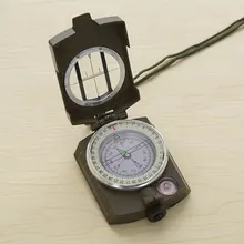 Световой металлический компас высокого точный компас K4580 Магнитный Водонепроницаемый ручной профессиональный Компас для Охота Отдых на природе