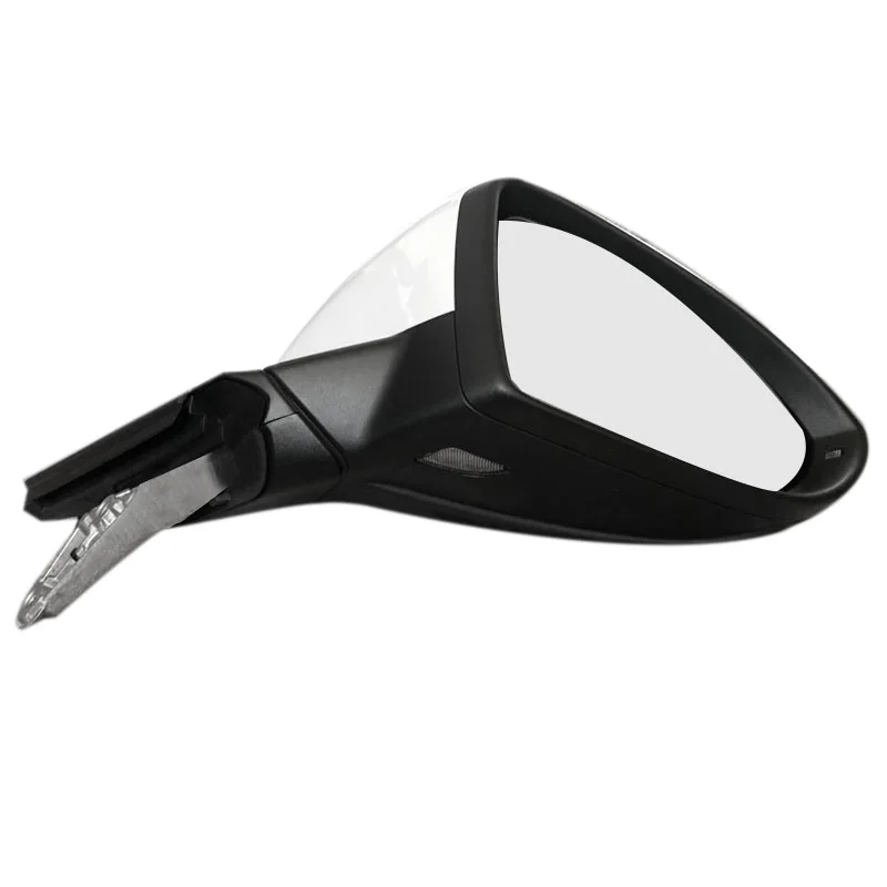 VW Golf V Side Mirror Left electr. heated Convex primed foldable mirror  Indicator 1K1 857 508 A