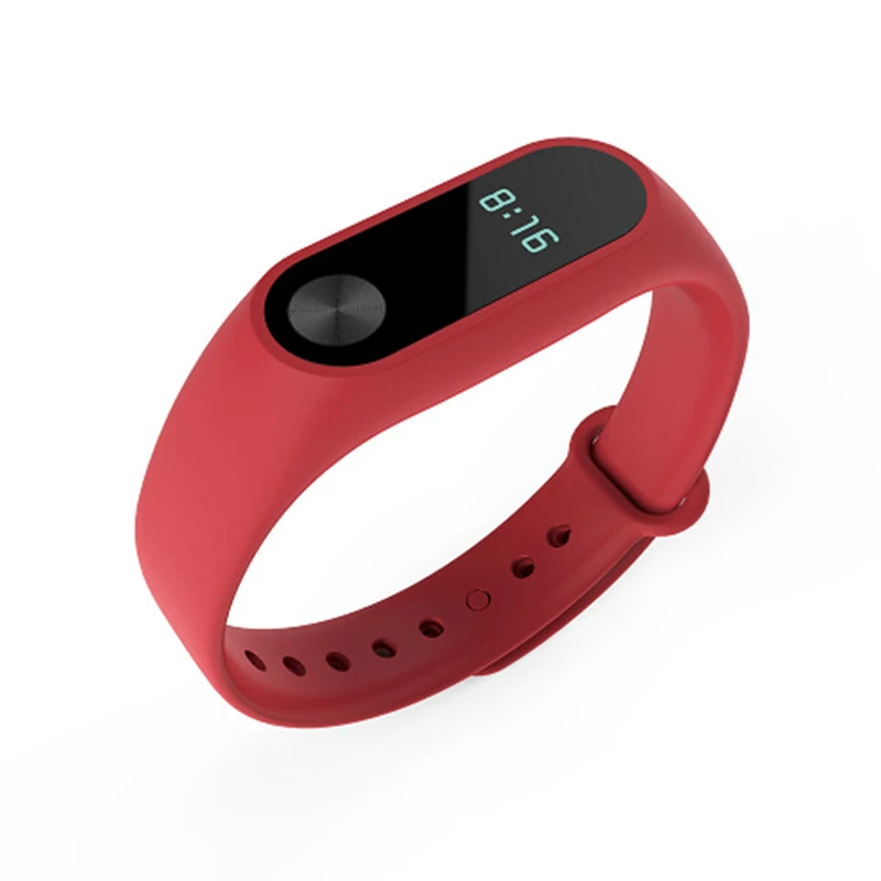 Ремешок силиконовый для смарт часов Xiaomi Mi Band 2 сменный Браслет