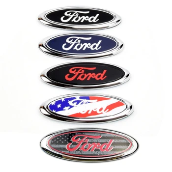 

Car Rear Trunk Emblem Sticker for Ford Logo Focus 3 Fiesta Mk6 Transit Ranger Kuga Mondeo Explorer Ecosport Galaxy Accessories