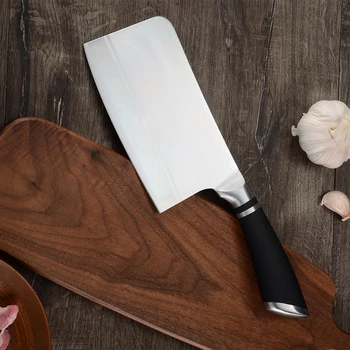 

XYj Kitchen Knife 7 Inch Chopping Knives Stainless Steel Chef Knives With Cover Cleaver Chopper Knife Cut For Bone Meat Chicken
