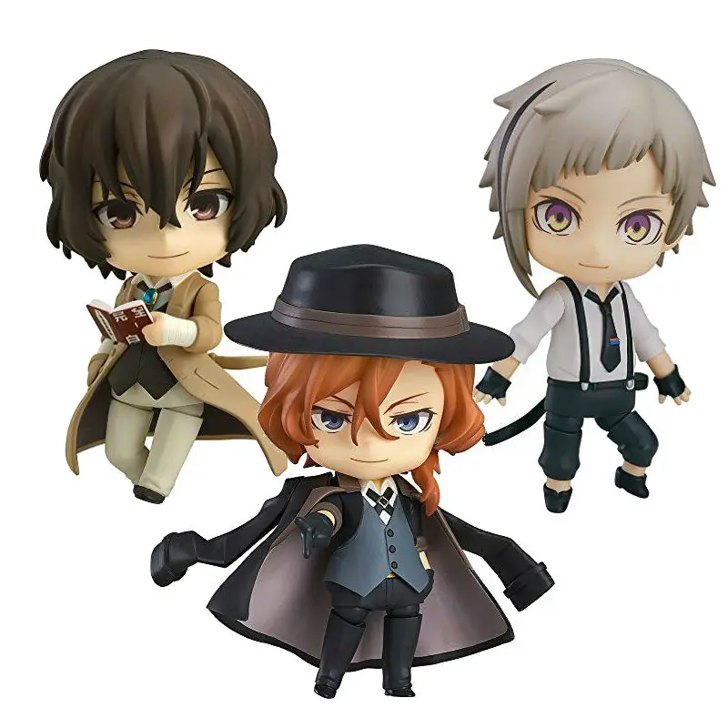 

Bungo Stray Dogs Nakahara Chuya Nendoroid 676 657 PVC Action Figures toys Anime figure Toys For Kids children Christmas Gifts