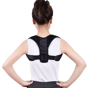 

Back Brace Support Belt Adjustable Back Posture Corrector Clavicle Spine Back Shoulder Lumbar Posture Correction Pain Relief