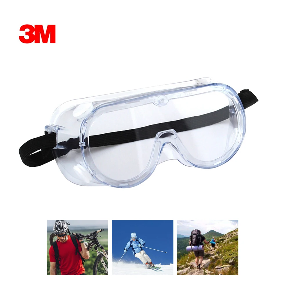 

3M 1621/1621AF Anti-Fog Chemical Splash Clear Goggles Safety Anti-Fog Lens Eye laboratory Paint Spray Glasses Protection Labor