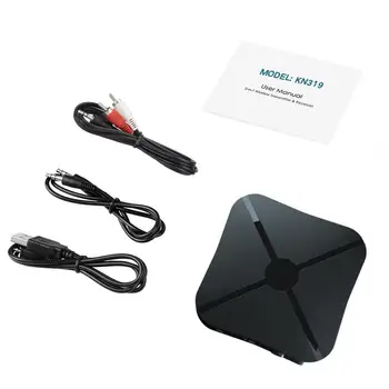 

2-In-1 Bluetooth Adapter Wireless Audio Transmitter Receiver 4.2 Adapter TV Transmitter Car Music Receiver