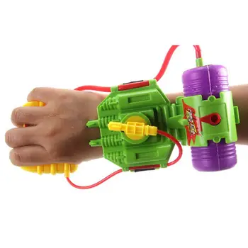 

Kids Plastic Wrist Sprinkling Water Gun Toy Swimming Pool Beach Outdoor Shootered Kids toys