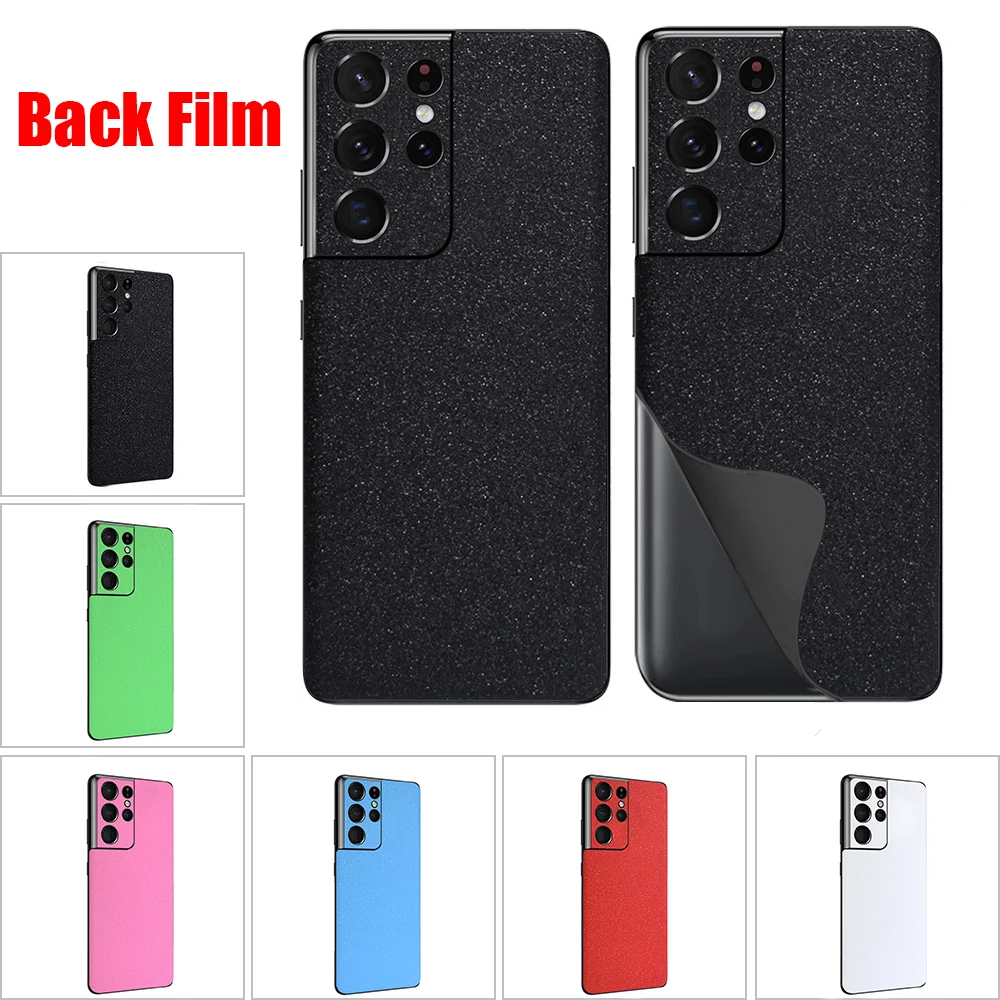 3D Flash Point Pellicola Opaca Avvolgente Per Samsung S24 S23 S22 S21 Ultra S21 S20 S10 Cover Posteriore Nota 10 Plus Nota 20 9 8 7 Sticker