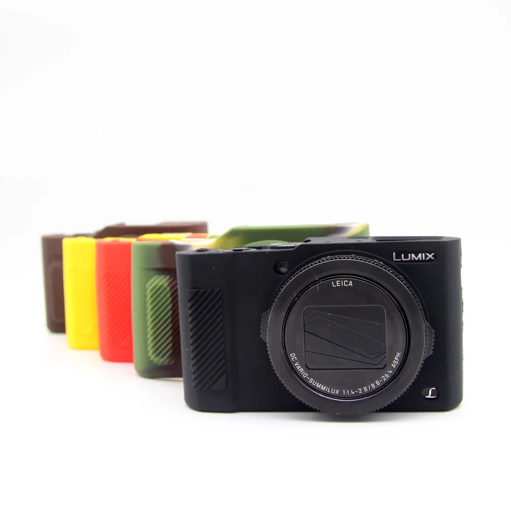 Защитный чехол для корпуса для Panasonic Lumix LX10, силиконовая сумка для Panasonic Lumix L-X10, беззеркальная система, аксессуары для камеры