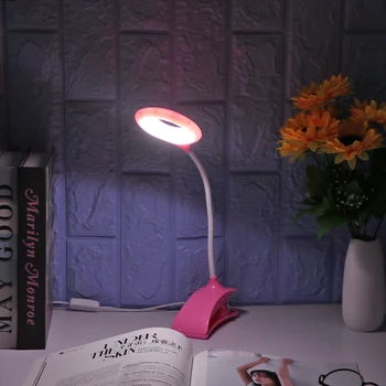 

Clip Wireless Table Lamp Study Touch 5W Rechargeable LED Reading Eye Protection Desk Lamp USB Table Light Flexo Lamps Table