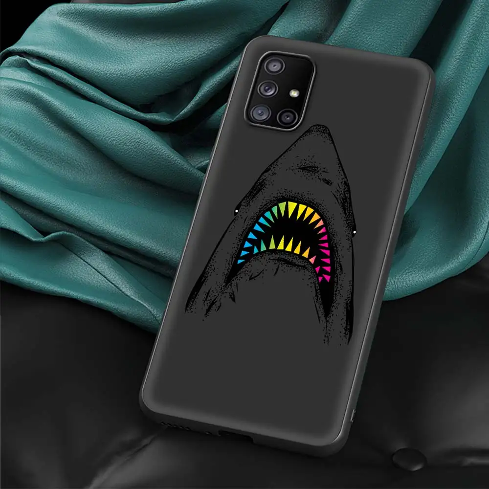 Ocean Whale Shark Swim Art Phone Case - TPU Silicone Cover