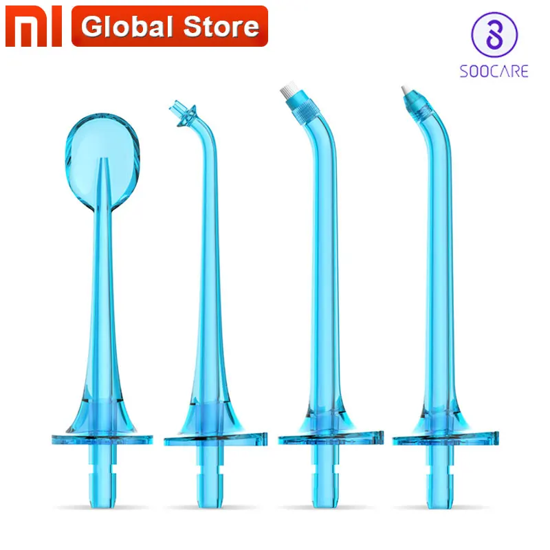 

Xiaomi SOOCAS W3 Portable 2pcs/Set Water Flosser Nozzles Jets Teeth Oral Irrigator Nozzle Standard Type From Xiaomi Youpin