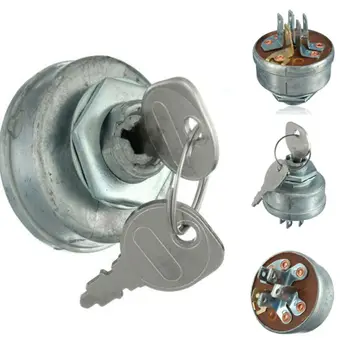 

Faroot 2020 Lawn mower For AYP 4406R Craftsman STD365402 5 Pins Mower Ignition Starter Switch With Key Garden Accessories