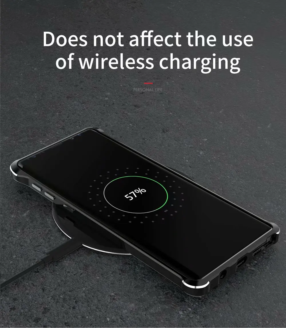 Роскошные Алюминий бампер сотовый Note9 паук чехол для телефона для samsung Galaxy Note 9 8 S9 плюс Чехол акриловая доска Fundas Coque чехол