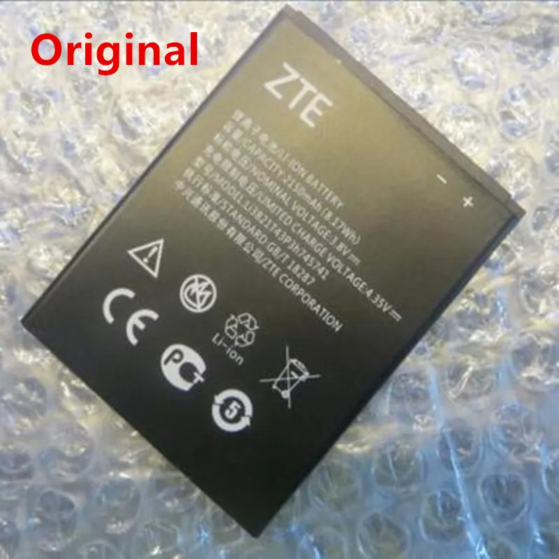 

2020 новый аккумулятор 2150 мАч Li3821T43P3h745741 для сотового телефона ZTE Blade L5 Plus / ZTE Blade L0510