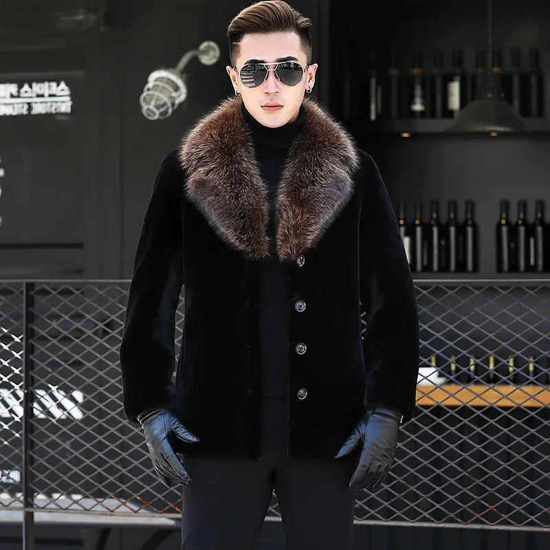 

coat with natural fur, winter jacket, sheep haircut, wool coat, raccoon fur collar, luxury men's coats and