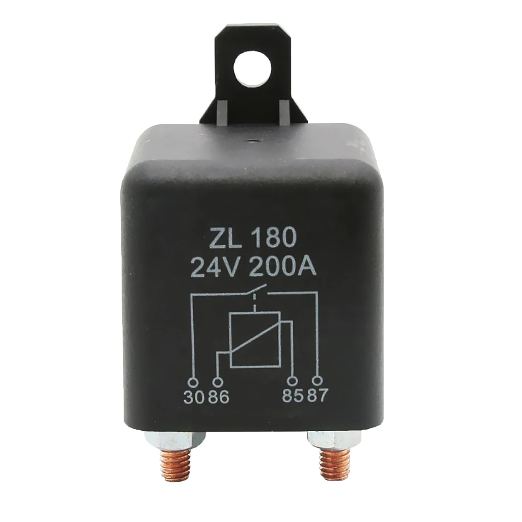 24V 200A Split Charge ON/OFF Relay for Motorbike Car Bike Van Boat