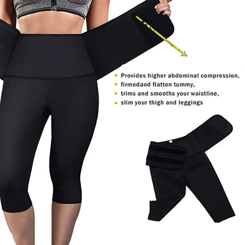 

Control Panties Women Fitness Neoprene Quick Dry Body Shaper Shapewear Slimming High Waist Shorts with Waist Girdle