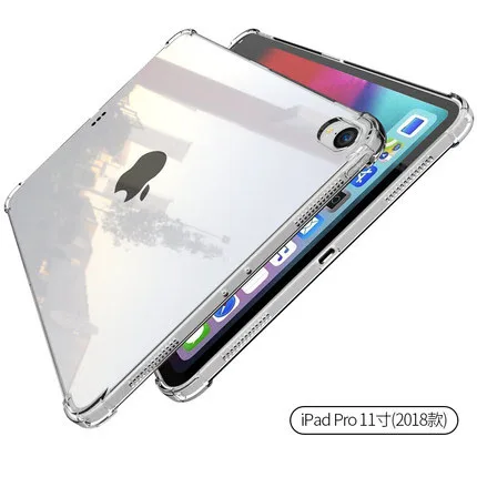 Чехол s для нового iPad Air 3 2 9,7 /9 противоударный мягкий прозрачный силиконовый чехол из мягкого ТПУ Тонкий чехол для iPad10.5 чехол Mini5 на возраст 2, 3, 4