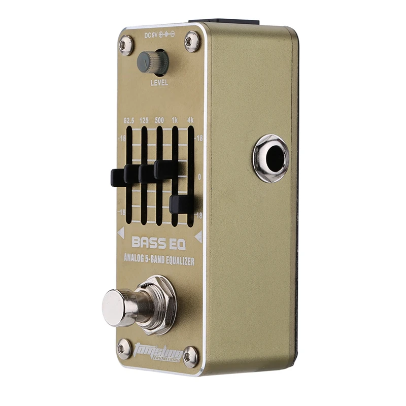 

AROMA AEB-3 Bass Analog 5-Band EQ Equalizer Mini Single Electric Guitarra Guitar Effect Pedal
