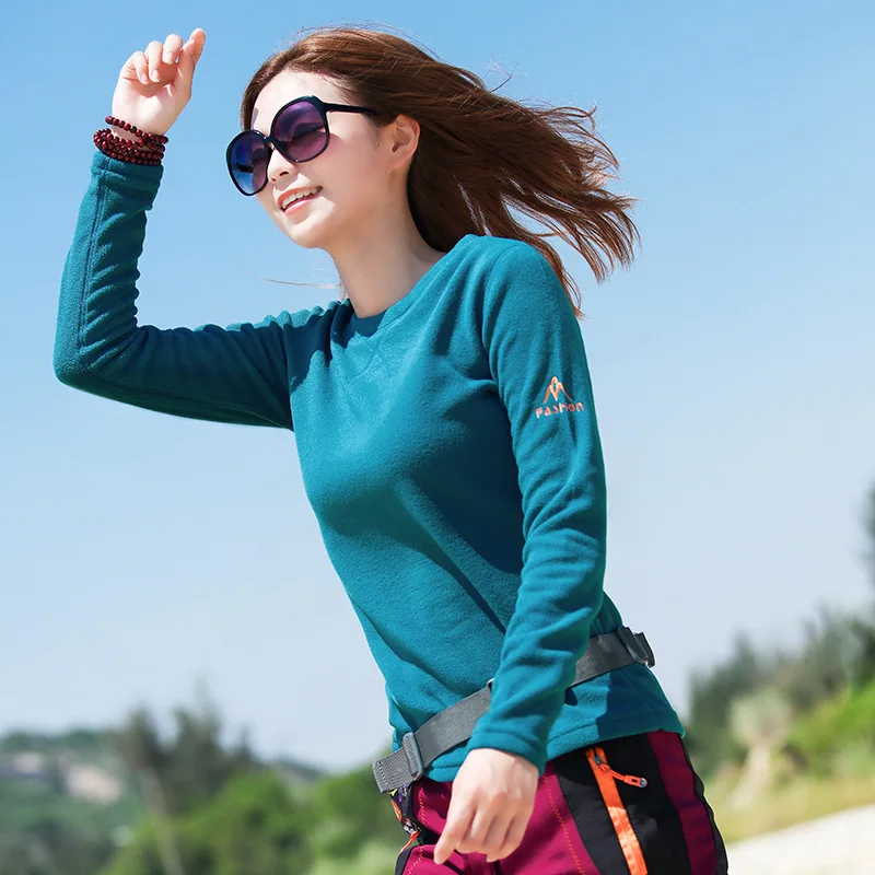 Женский весенне Зимний пуловер свитер уличная флисовая удерживающая тепло