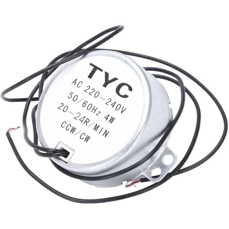 TYC50 Two Way Controlled AC Synchronous Motor 220V 25RPM 4W CCW / CW