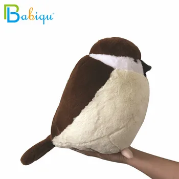 

40/50/60CM Soft Adroable Realistic Stuffed Bird Animal Sparrow Plush Toys Creative Soft Toys for Children Funny Gift for Kids