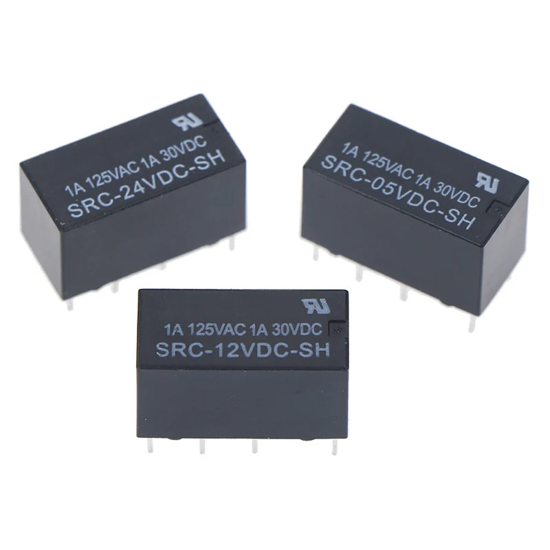 1 шт. 8 булавки реле 5 v, 12 v, 24v SRC-05VDC-SH SRC-12VDC-SH SRC-24VDC-SH