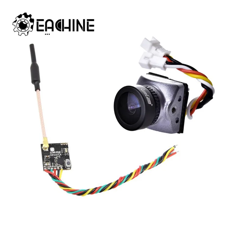 Eachine VTX 5 8 GHz 48CH FPV передатчик с Runcam Racer CMOS 700TVL 2 1mm Camera Combo для RC Drone Part|Детали и