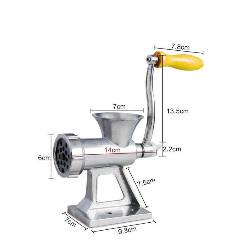Многофункциональная мясорубка, ручная мясорубка для лапши, мясорубка, колбасная машина, Настольная ручная кухонная мельница, измельчитель