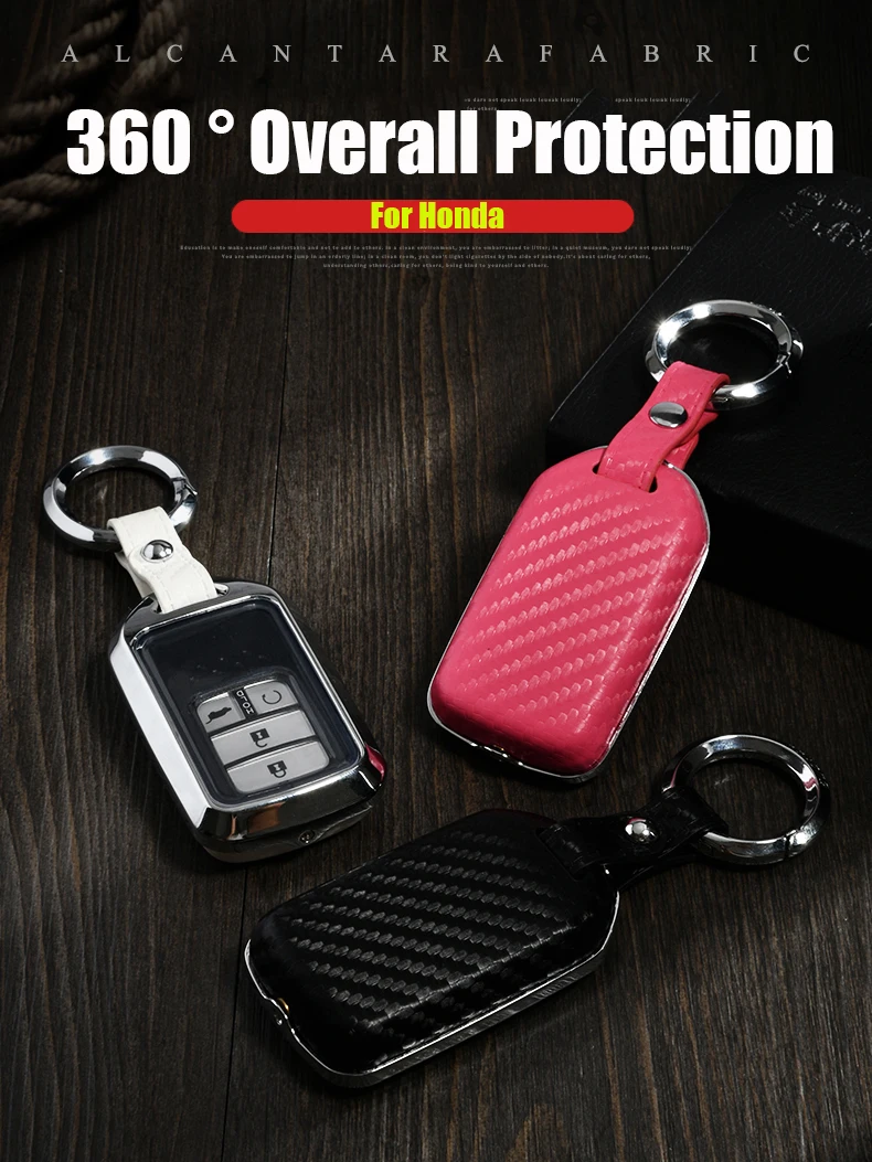 ZOBIG для Smart Honda мягкий чехол для ключей без ключа защищает ключи от прочных для Honda Accord Civic crcrv