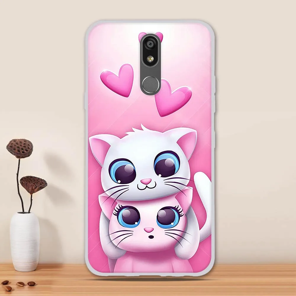 13 Soft TPU Phone Case for LG K40 / K12 Plus / X4 Case Cover Silicone Cute Back Cover Funda Coque Capa Shell Bumper Protective - Цвет: 13