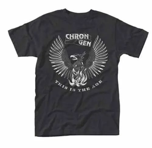 Chron Gen 'This Is The Age'-новая футболка-официальная группа, товар-топы, оптовая продажа, футболка с рисунком окружающей среды, недорогая футболка whol