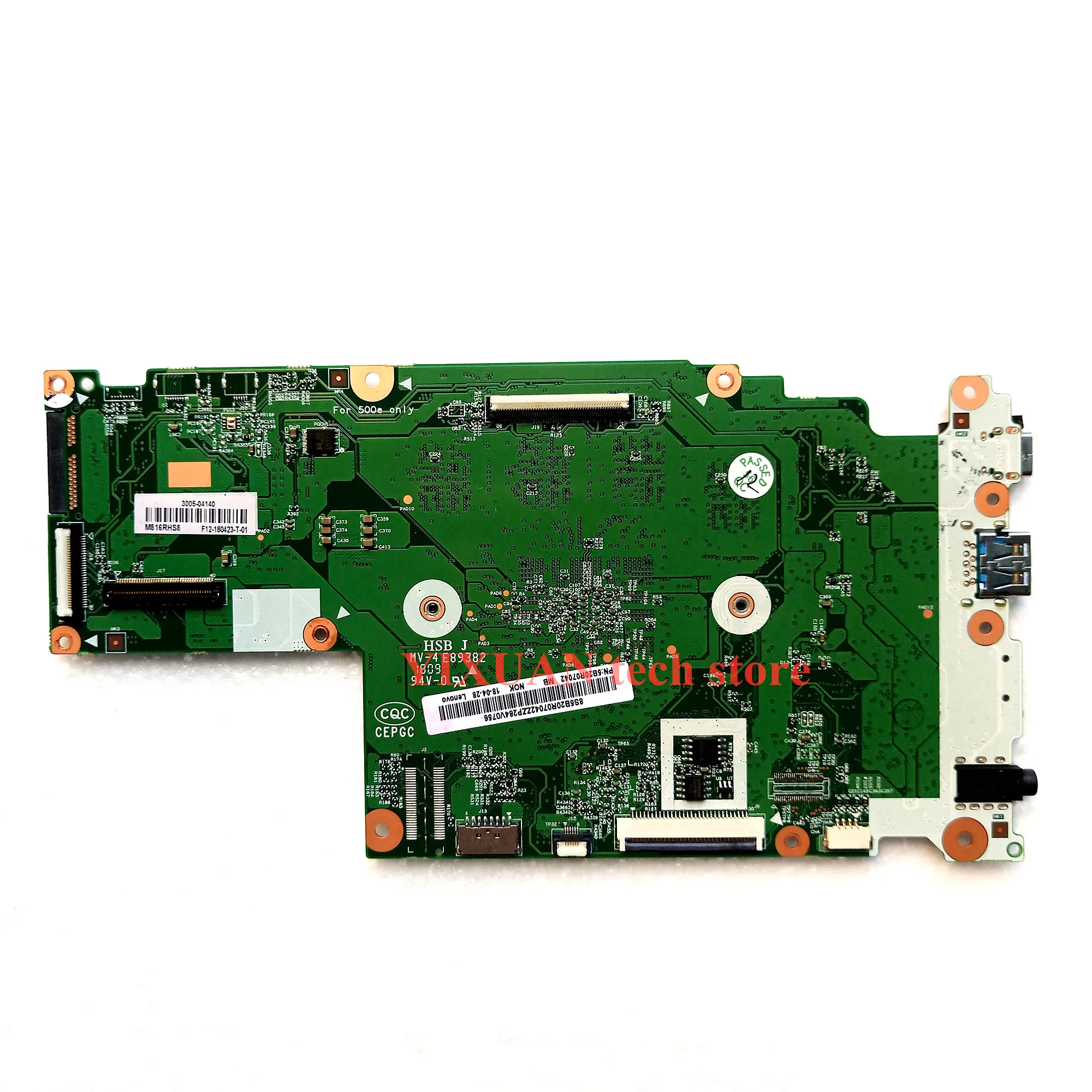 Eshakhare 5B20R07042 для 100e Chromebook материнская плата cpu N3350 ram 4G 32G EMMC UMANOK Системные платы полностью протестированы