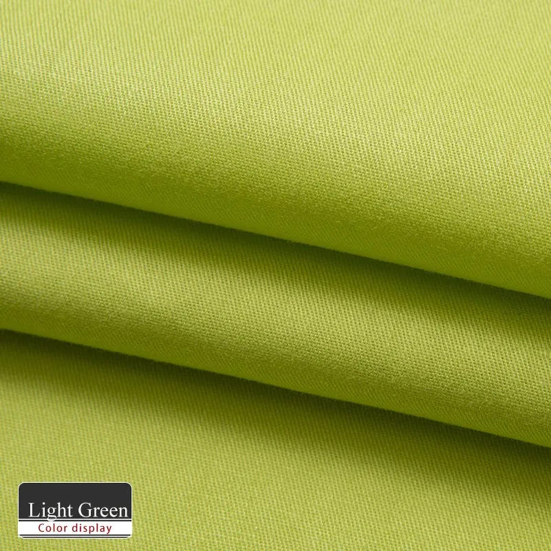 Solid Color Cotton Twill Upholstery Fabric For Sewing Shirts Bed Sheet Home Textile 18 Solid Color Cotton Twill Upholstery Fabric For Sewing Shirts Bed Sheet Home Textile